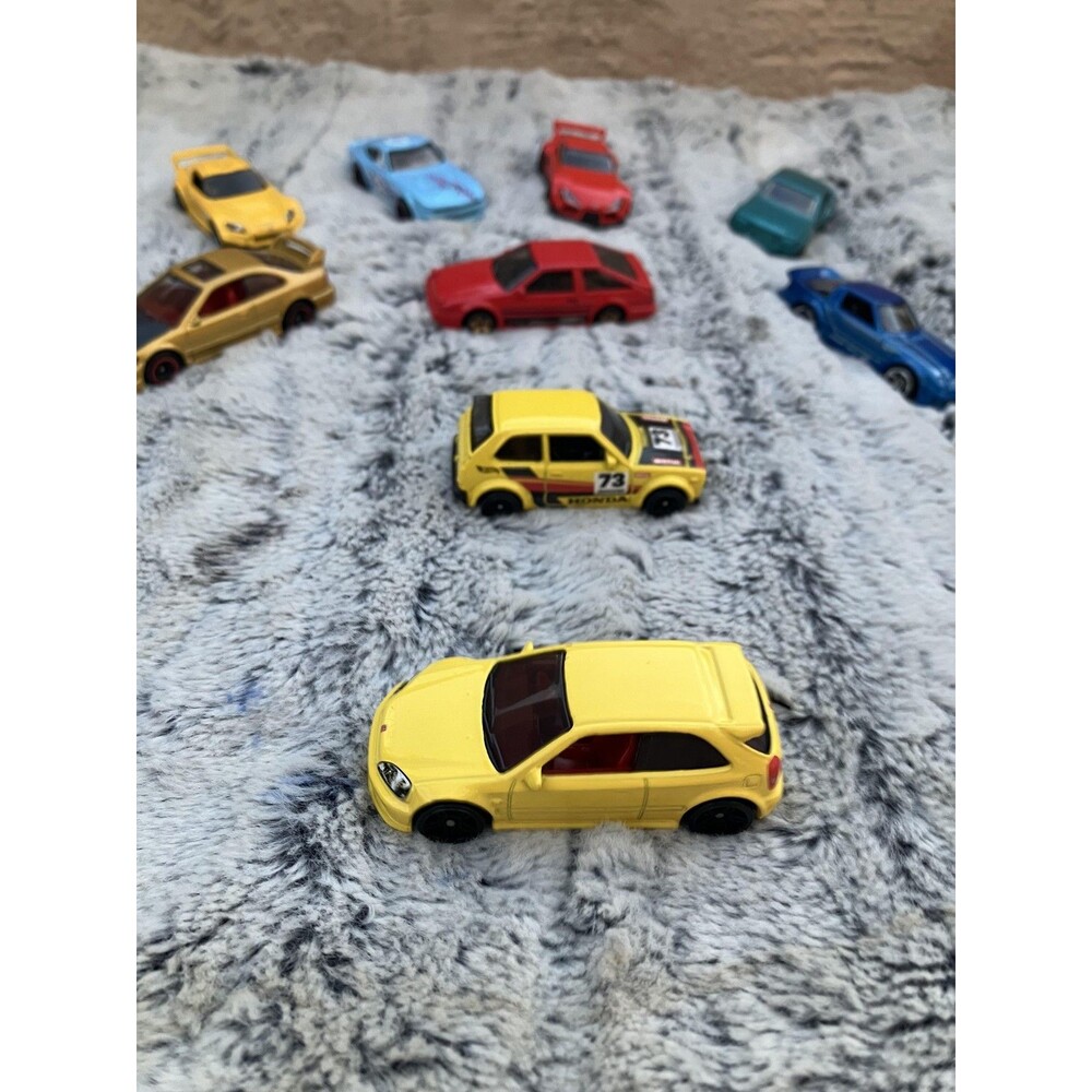 Hot Wheels JDM Honda Toyota Nissan Mazda Diecast Car Lot 9 1:64 Multi-Color